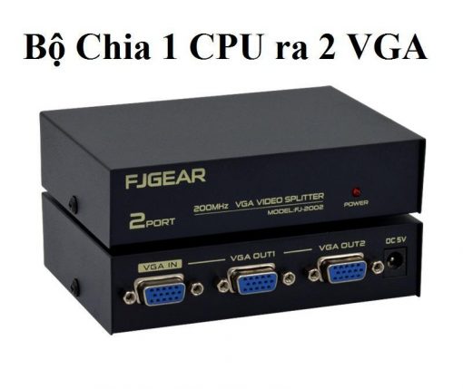 Bộ chia 1 CPU ra 2 VGA