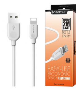 Cáp sạc Borofone BX14 2m iphone lightning - Ảnh 1