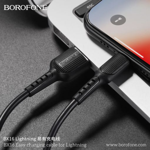 Cáp sạc borofone BX16 iphone lightning chính hãng - Ảnh 1