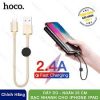 Cáp sạc hoco x35 25cm iphone