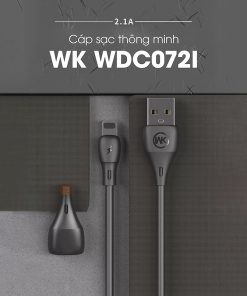 Cáp sạc WK WDC 072 iphone 2.1A - Ảnh 2