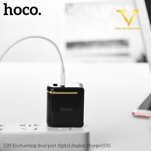 Cóc sạc Hoco C39 chính hãng - Ảnh 4