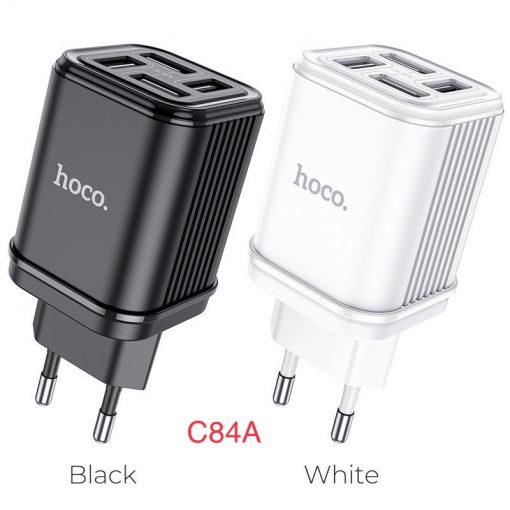 Cóc sạc Hoco C84A 4 cổng usb - Ảnh 2