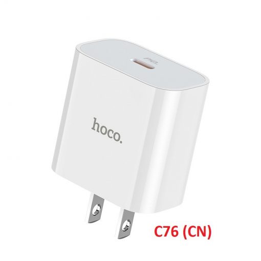 Cóc sạc nhanh 3A Hoco C76 iphone 11 - Ảnh 1