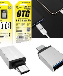 Đầu chuyển borofone BV3 OTG USB sang Type-c chính hãng