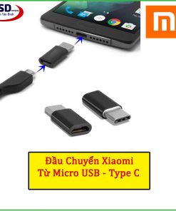 Đầu chuyển cáp sạc micro sang type-c - Ảnh 1