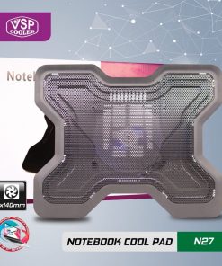 Đế tản nhiệt Laptop Cooler N27 (1 Fan 14cm) chính hãng