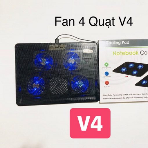 Đế tản nhiệt v4, 4 quạt