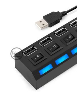 HUB chia 4 cổng USB có công tấc - Ảnh 3