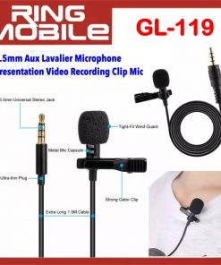 Mic ghi âm cho điện thoại GL-119 cổng 3.5