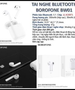 Tai nghe Bluetooth TWS Borofone BW01