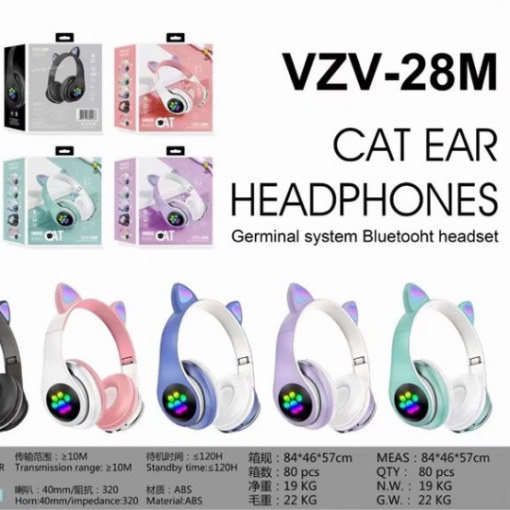 Tai Bluetooth TO-89, HXZ-B39, VZV-28M Tai Mèo Chụp Tai