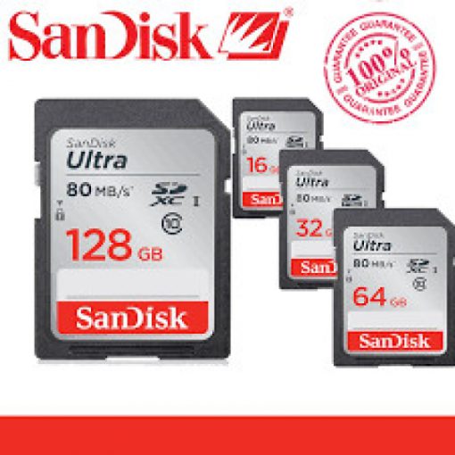 Thẻ Nhớ Máy Ảnh Sandisk 64GB