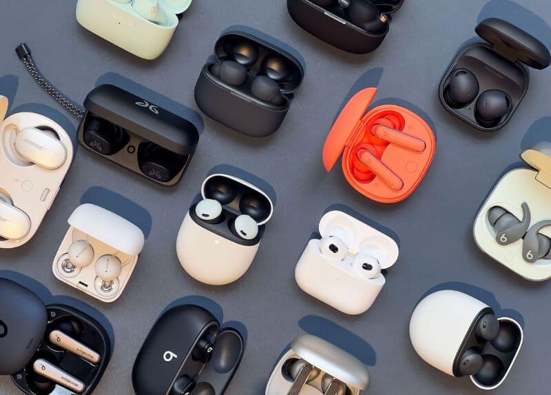 Tai nghe bluetooth rất đa dạng mẫu mã
